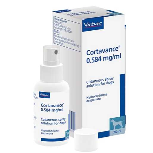 Virbac Cortavance 19ml-Semprotan Steroid Topikal Pengobatan Gatal Anjing