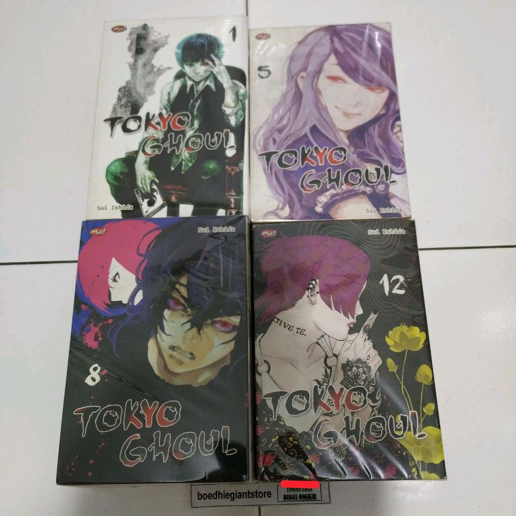Komik Tokyo Ghoul 1-14 tamat, Kolpri No Coret, TS