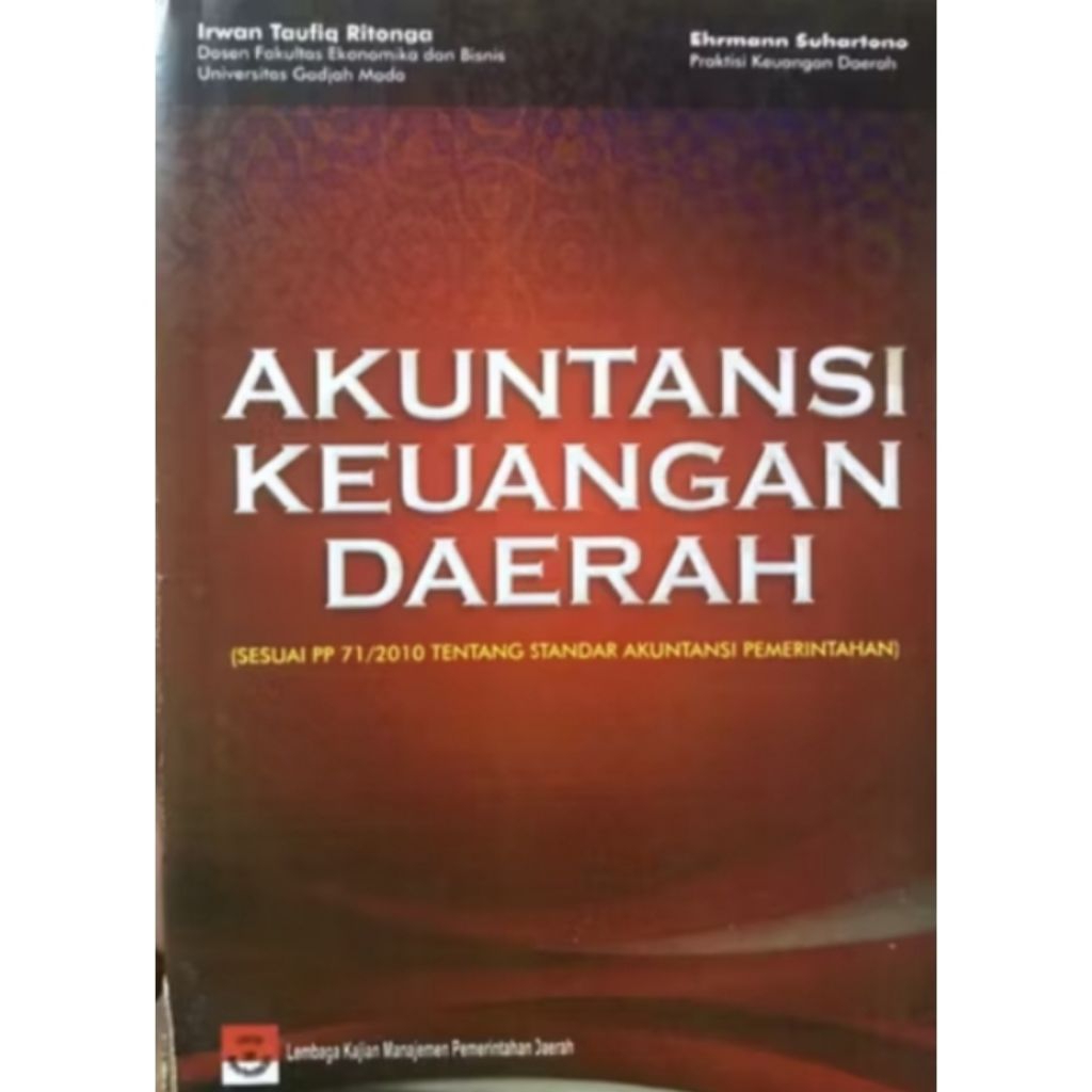 BUKU AKUNTANSI KEUANGAN DAERAH- IRWAN TOUFIQ