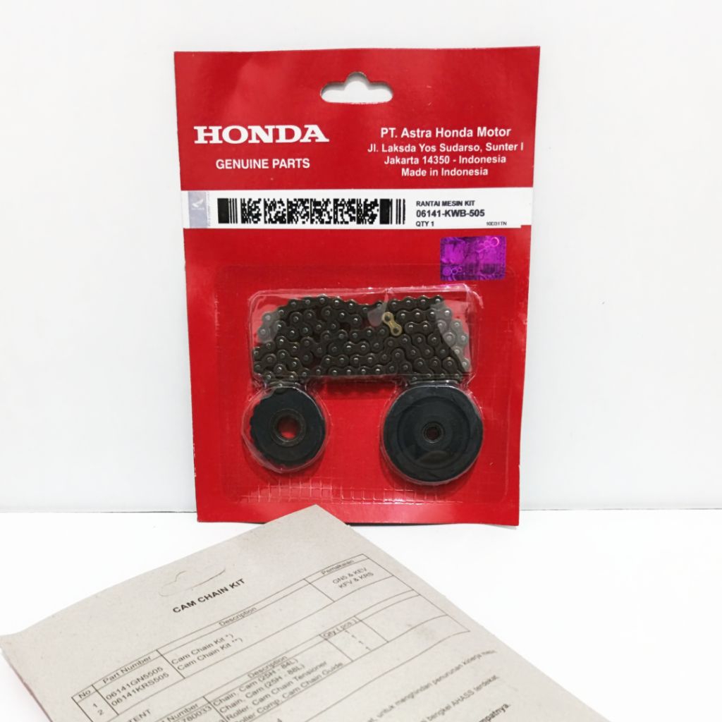 SENTRIK REVO ABSOLUT - RANTAI MESIN KETENG SET MOTOR HONDA REVO ABSOLUTE/BLADE KWB (R)