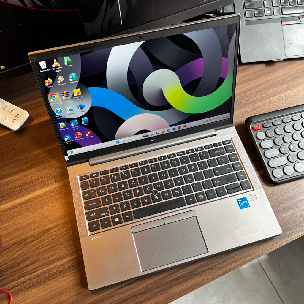Laptop Second Kuliah Hp Zbook Firefly Workstation i5 gen 11 Ram 16