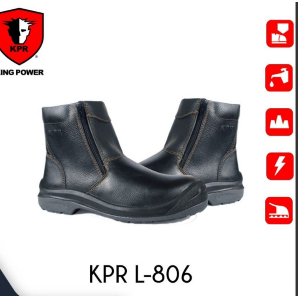 Sepatu Safety King Power L806 / Sepatu Safety Kings / Sepatu Safety KPR Murah