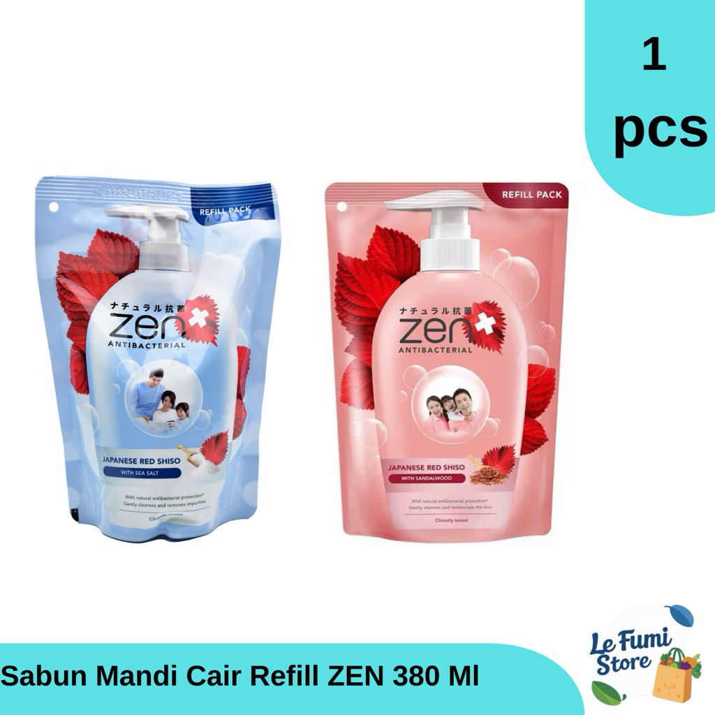 Sabun Mandi Cair Refill ZEN 380 Ml