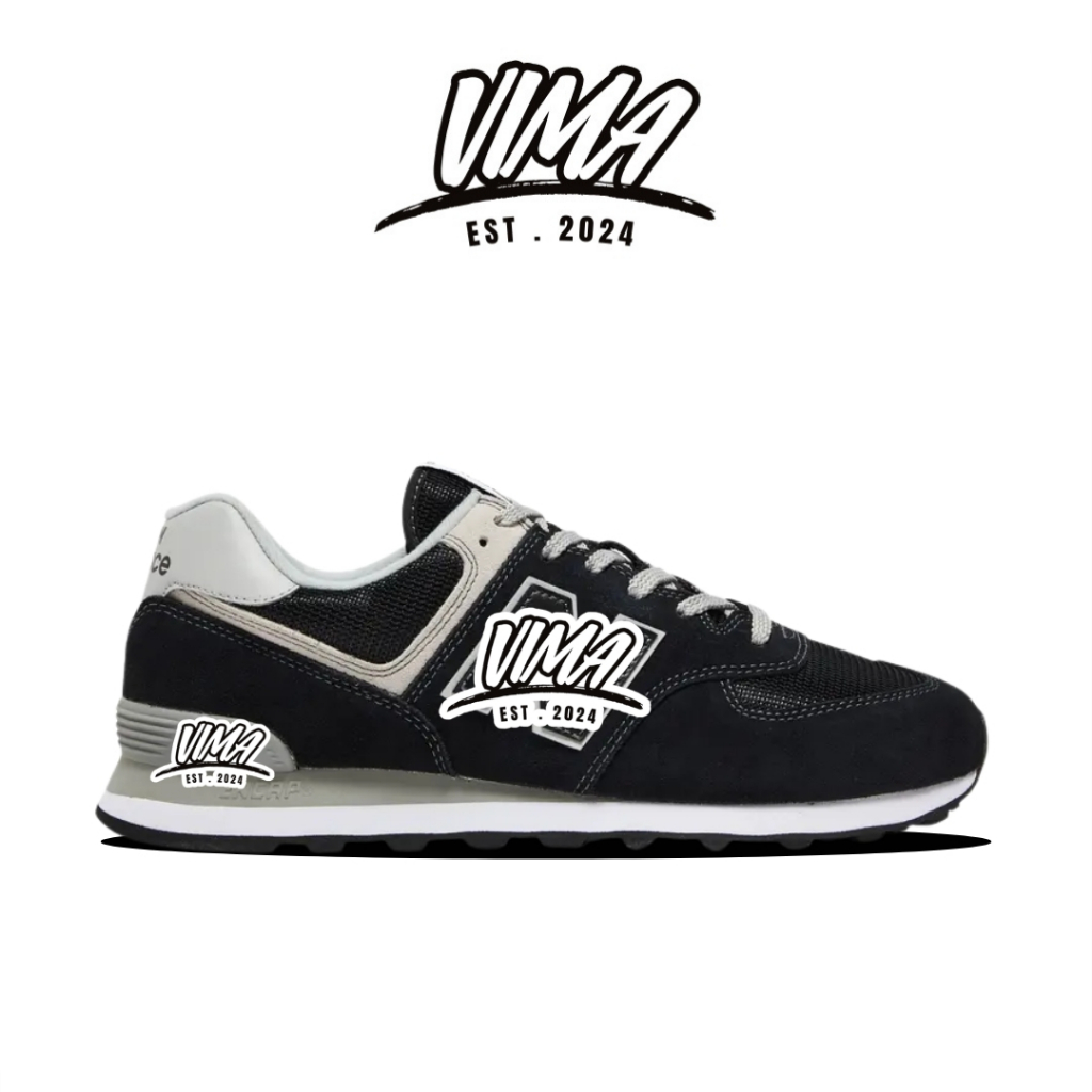 Sepatu 574 Classic Black