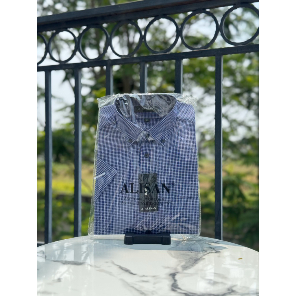 ALISAN Kemeja Lengan Pendek SlimFit