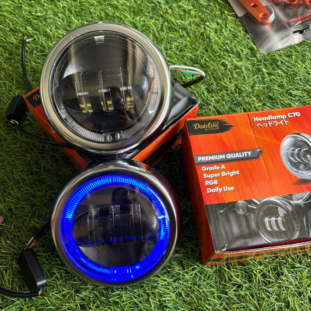 lampu daymaker c70 reflektor c70 daymaker 3warna