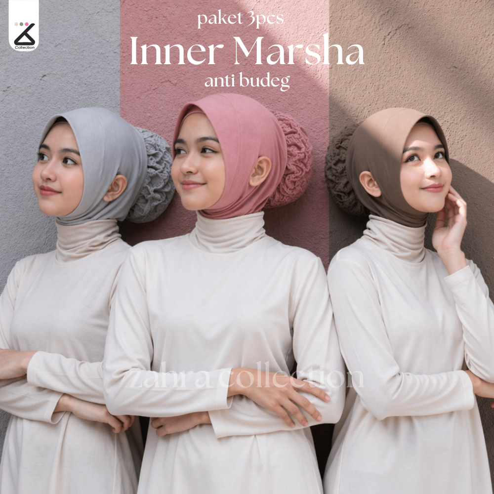 PAKET ISI 3 PCS CIPUT TURKI PAD MARSHA ANTI BUDEG INNER MARSHA LUBANG TELINGA