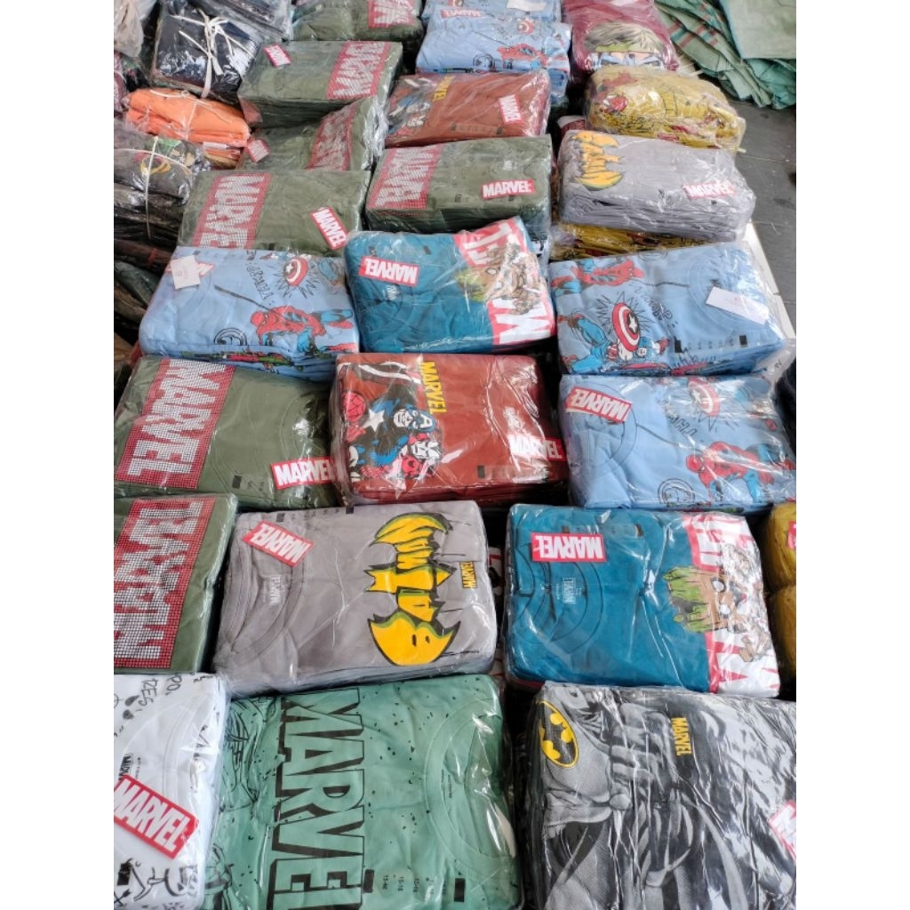 kaos Marvel/ Nevada anak laki-laki