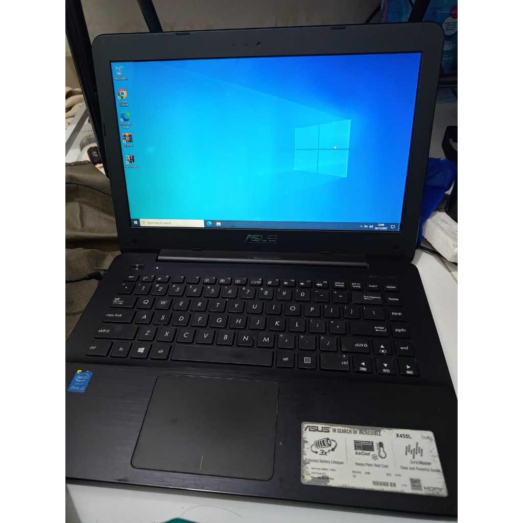 Laptop Asus A455L core i3 ram 2 hdd  500GB