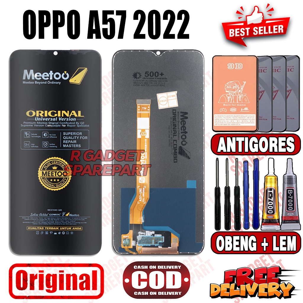 Lcd Touchscreen OPPO A57 2022 Original MEETOO Fullset