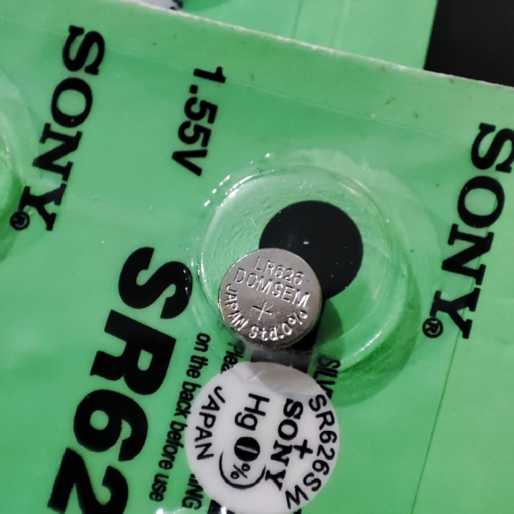 PROMO Baterai SR626SW Sony Murah PER 2 LEMBAR Batre Jam tangan 377 SR626 Batre Sony 626 SR626