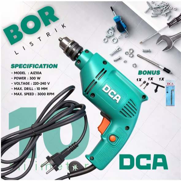 DCA - Bor Listrik 10mm (350w)