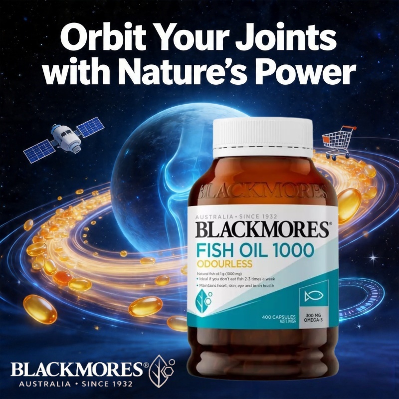 [EXP2028]Blackmores Omega 3 Fish Oil Vitamin Minyak ikan 1000mg blackmores minyak ikan anakMeningkat