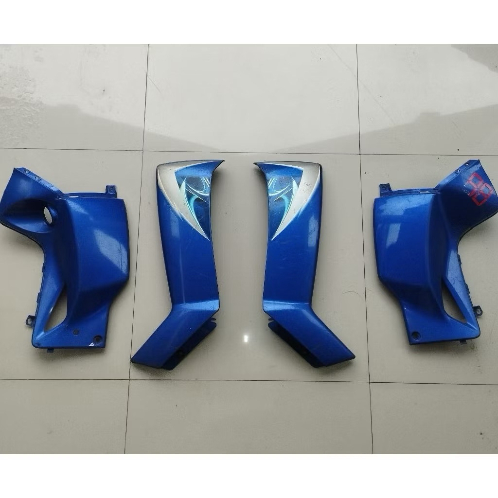 Cover Sayap Tebeng Luar Dalam Kawasaki ZX 130 Original Copotan Motor