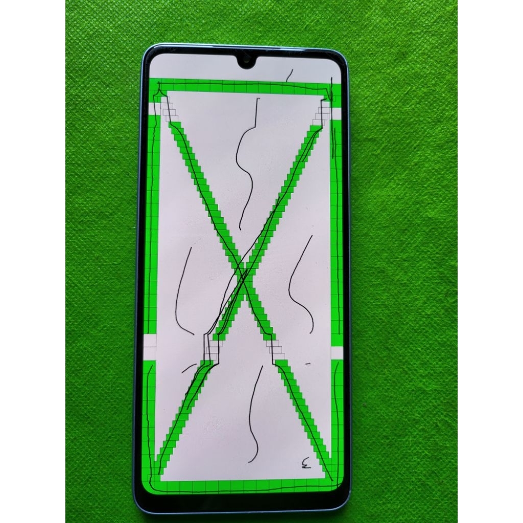 lcd sett frame samsung a33 ori copotan minus
