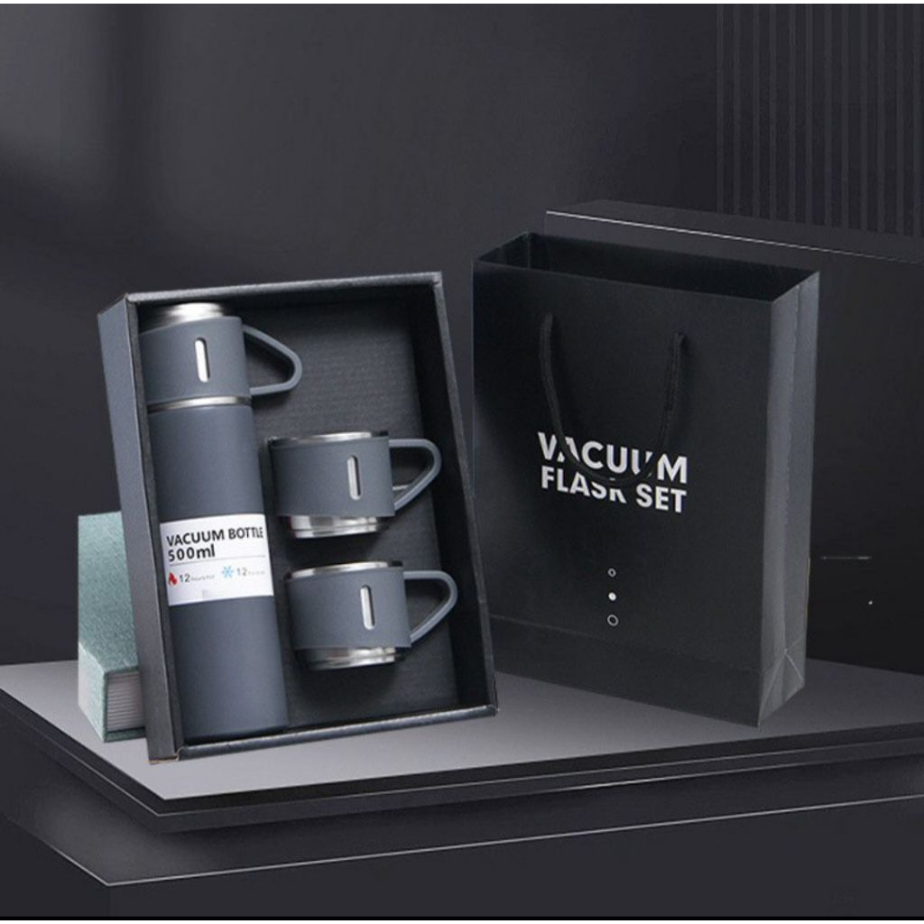 Termos Tumbler Cutom Vacuum Set | Termos Sultan Vacuum Set Custom