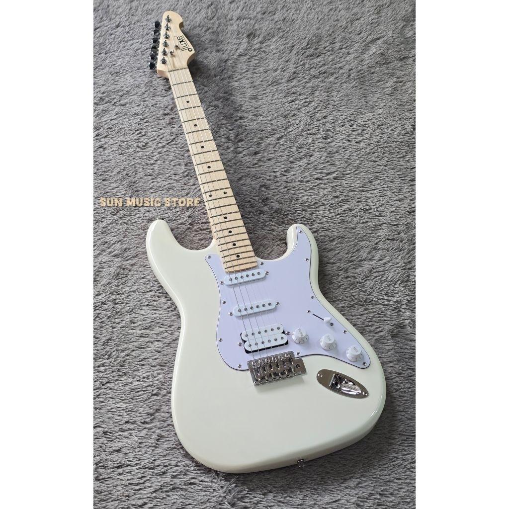 Gitar Elektrik Dluxe DS100-OWH - Gitar Dluxe DS 100 OWH - Gitar Elektrik Dluxe Stratocaster Original