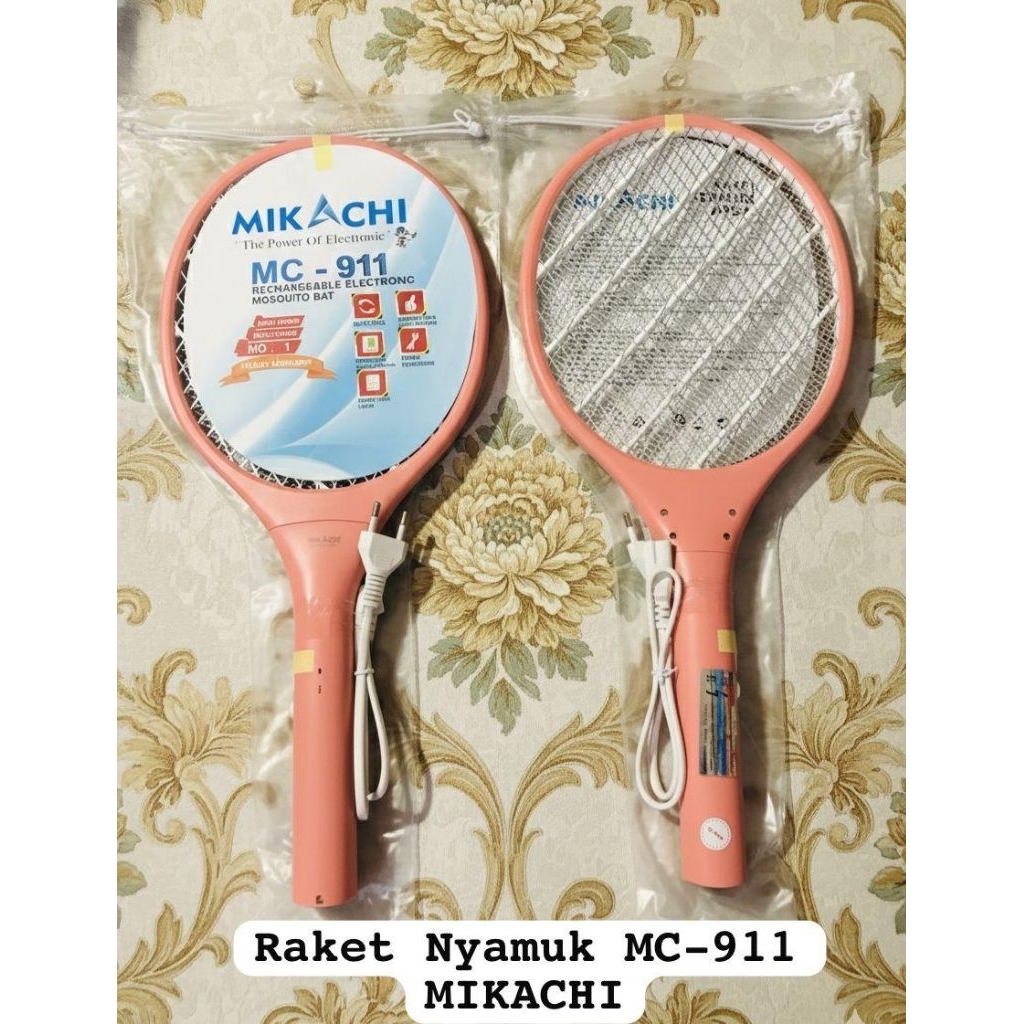 Raket Nyamuk MIKACHI tipe(MC-911/MC-903)