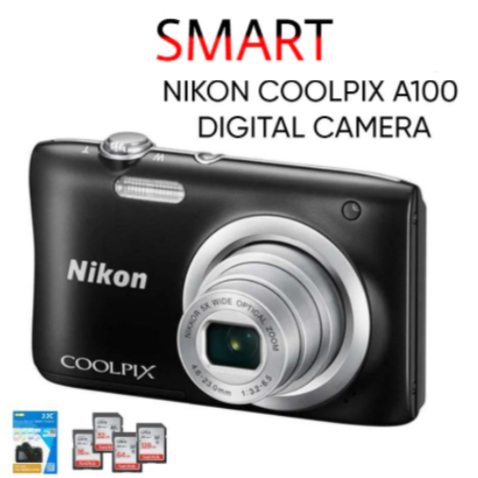 NIKON COOLPIX A100 DIGITAL CAMERA POCKET / NIKON A100 DIGICAM