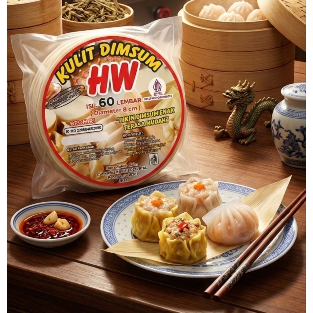 HW KULIT DIMSUM ±8CM