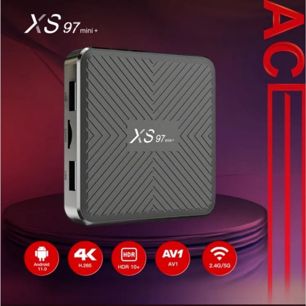 STB [TV ANDROID] XS97 MINI+ ANDROID 11 ORIGINAL