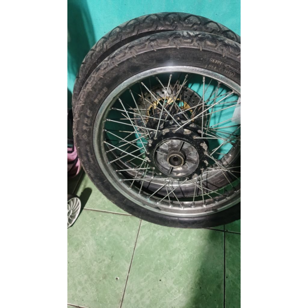 velg dan ban motor rx king