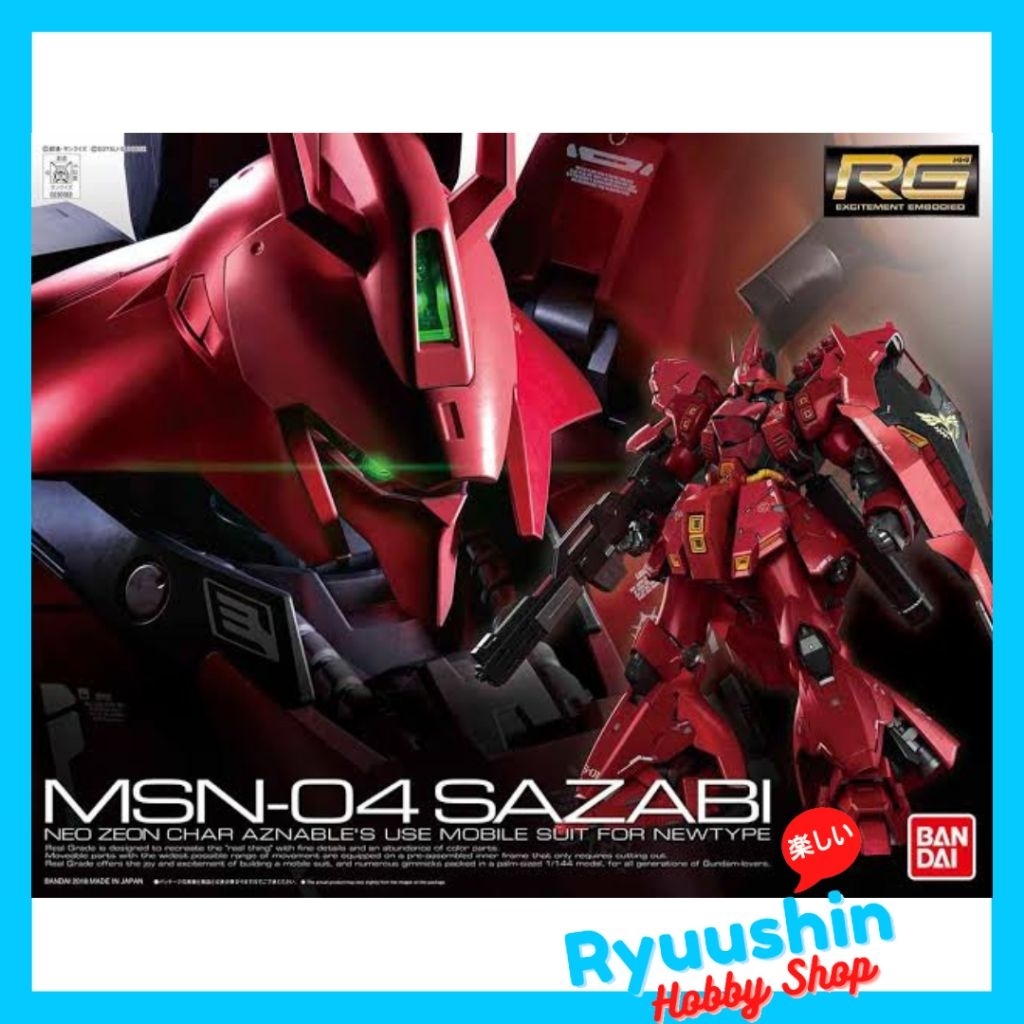 RG 1/144 RG MSN-04 Sazabi