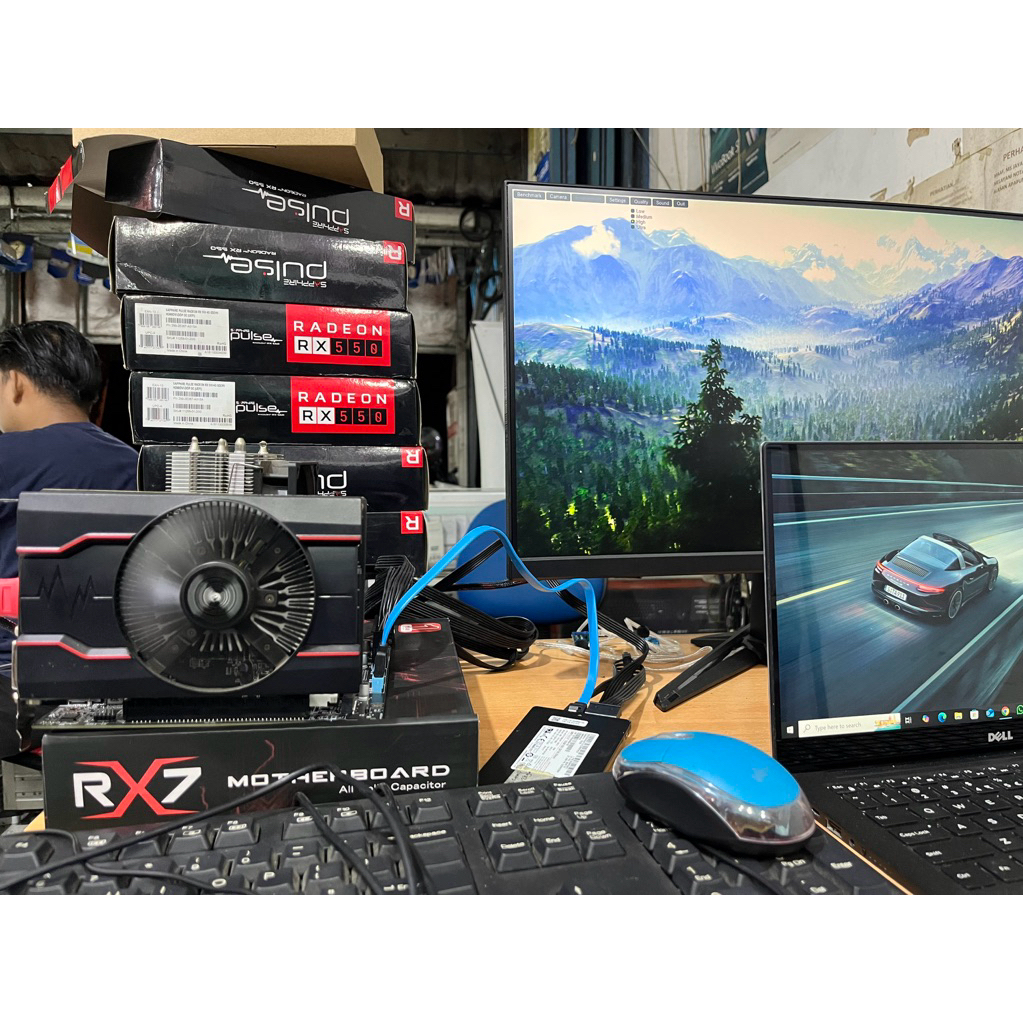 SHAPIRE RADEON RX550 4GB SECOND