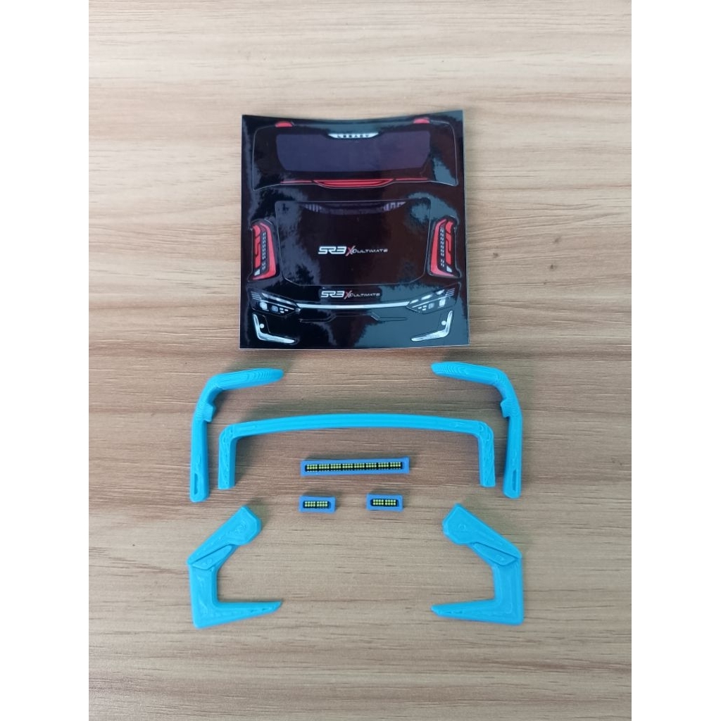Spion Bando Miniatur Bus SR3 Aksesoris Miniatur Bus Plastik RKC