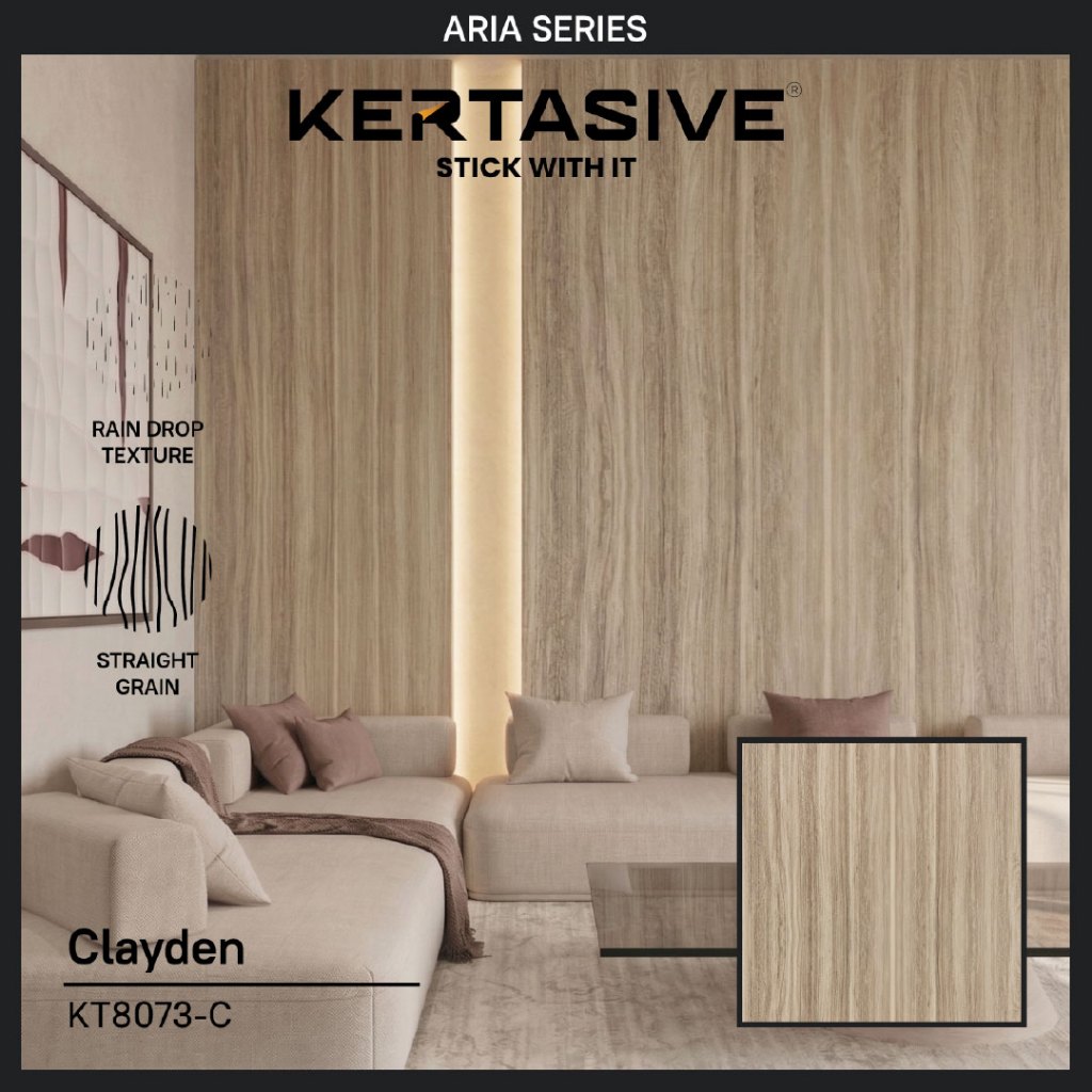 KERTASIVE PVC Interior Film - CLAYDEN