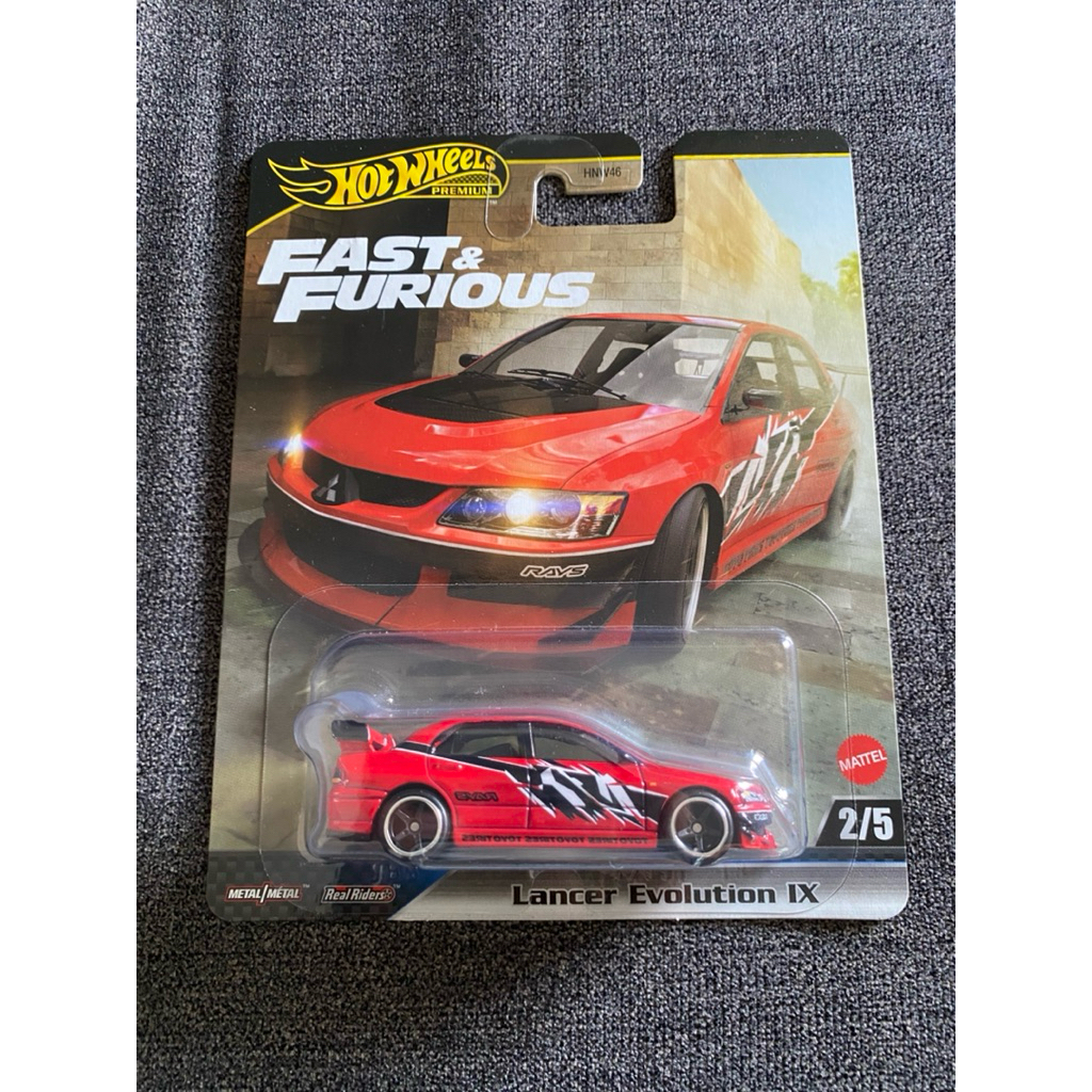 Hot Wheels Premium Lancer Evolution IX Fast and Furious