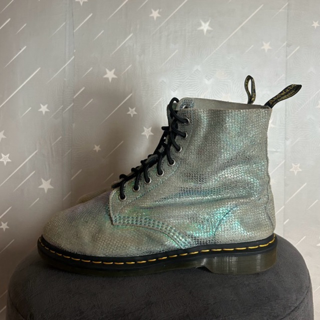 Dr. Martens 1460 Pascal Silver