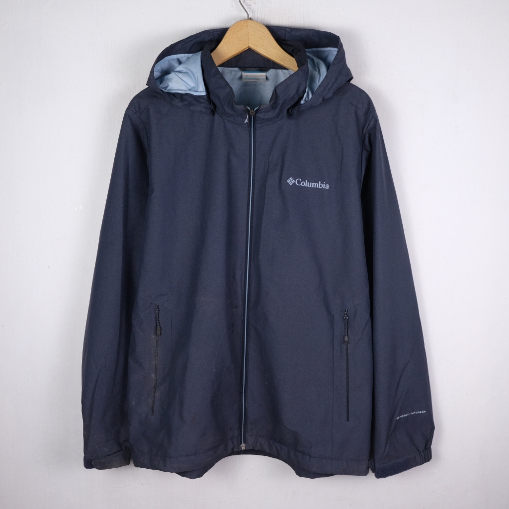 JAKET COLUMBIA OMNI WIND OUTDOOR JK302 SIZE L