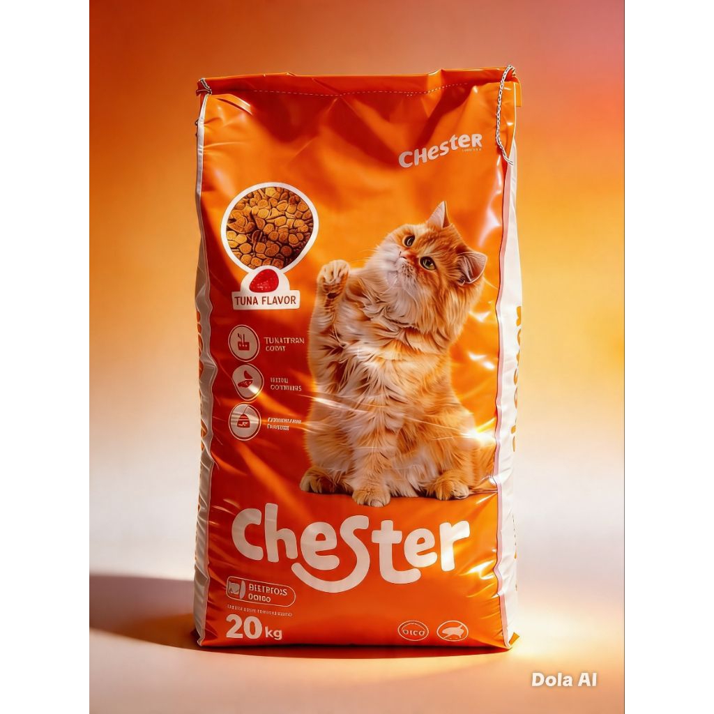 Makanan Kucing Chester 20kg / Chester Rasa Tuna 20kg Cat food