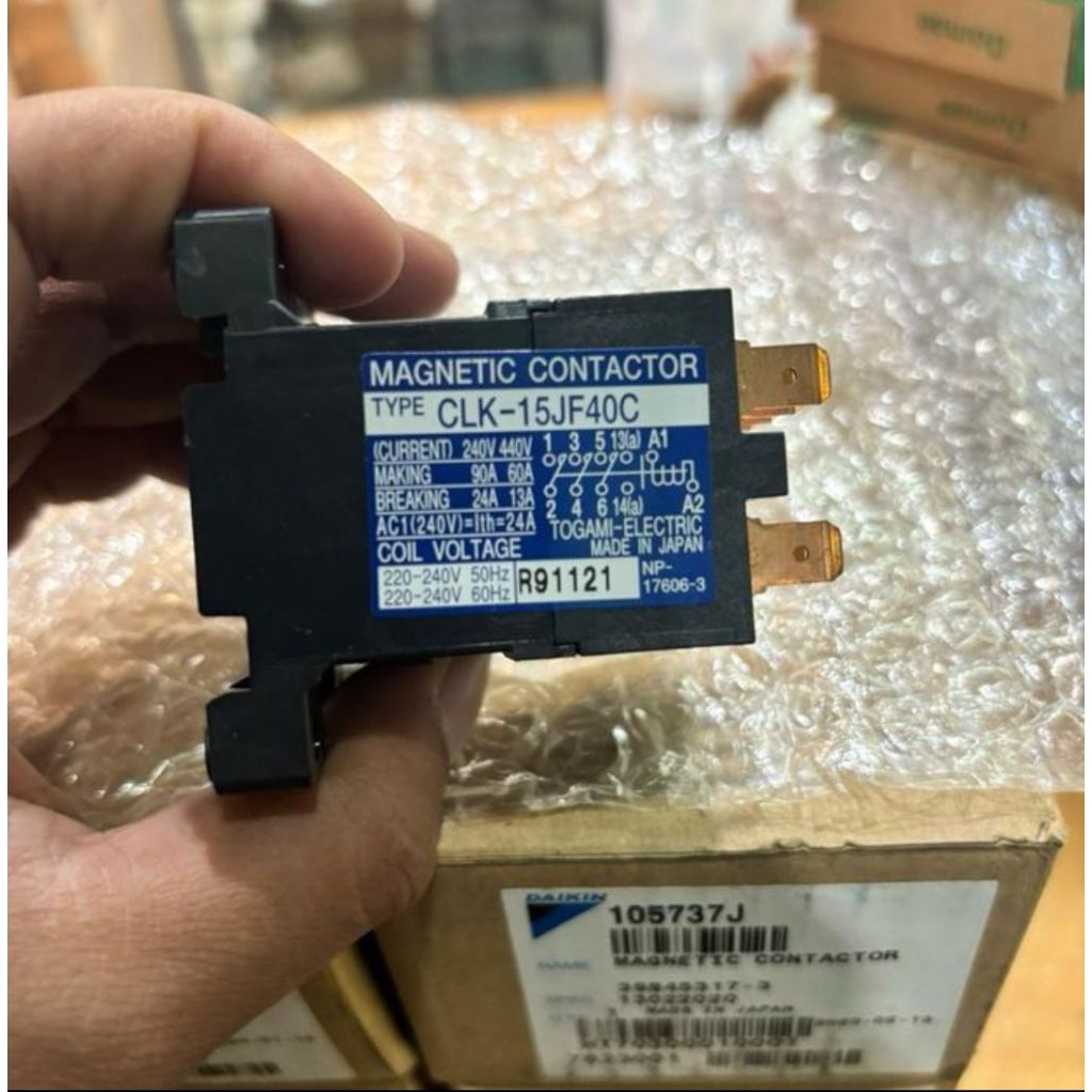 MAGNETIC CONTACTOR AC  DAIKIN CLK-15JF40C