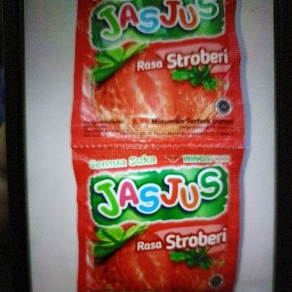 10 Sachet Minuman Serbuk JasJus Rasa Buah Praktis