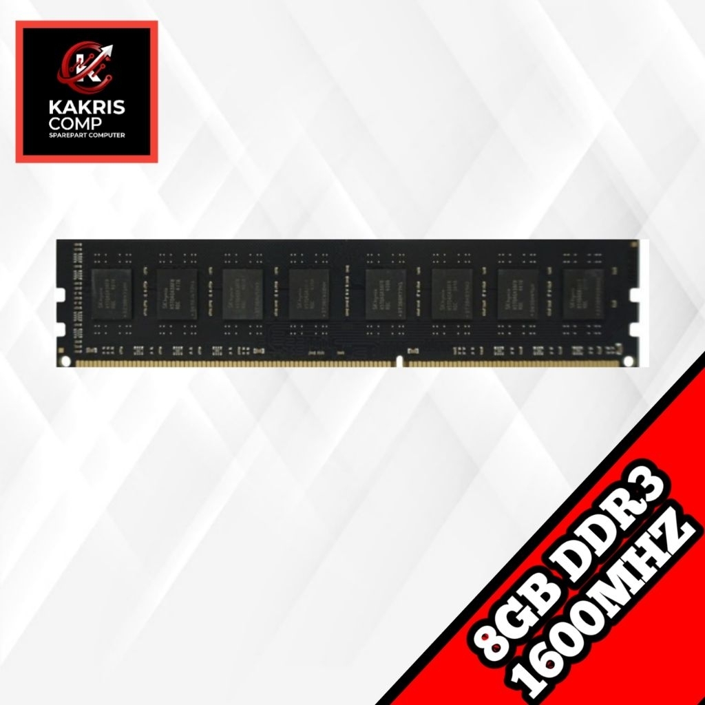 Ram 8GB DDR3 1600mhz aisurix