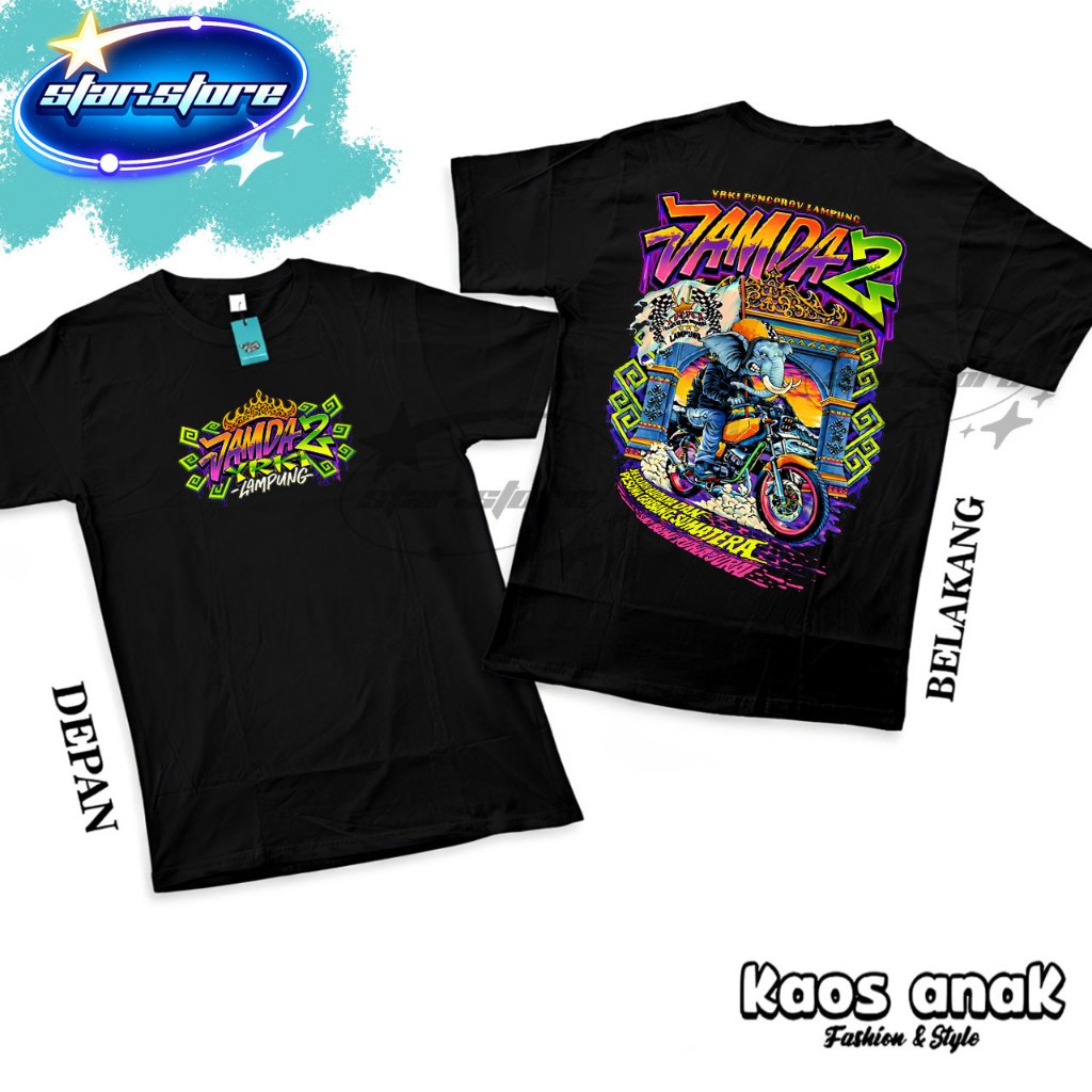 T-SHIRT ANAK JAMDA 2 YRKI PENGPROV LAMPUNG YRKI UYYE.