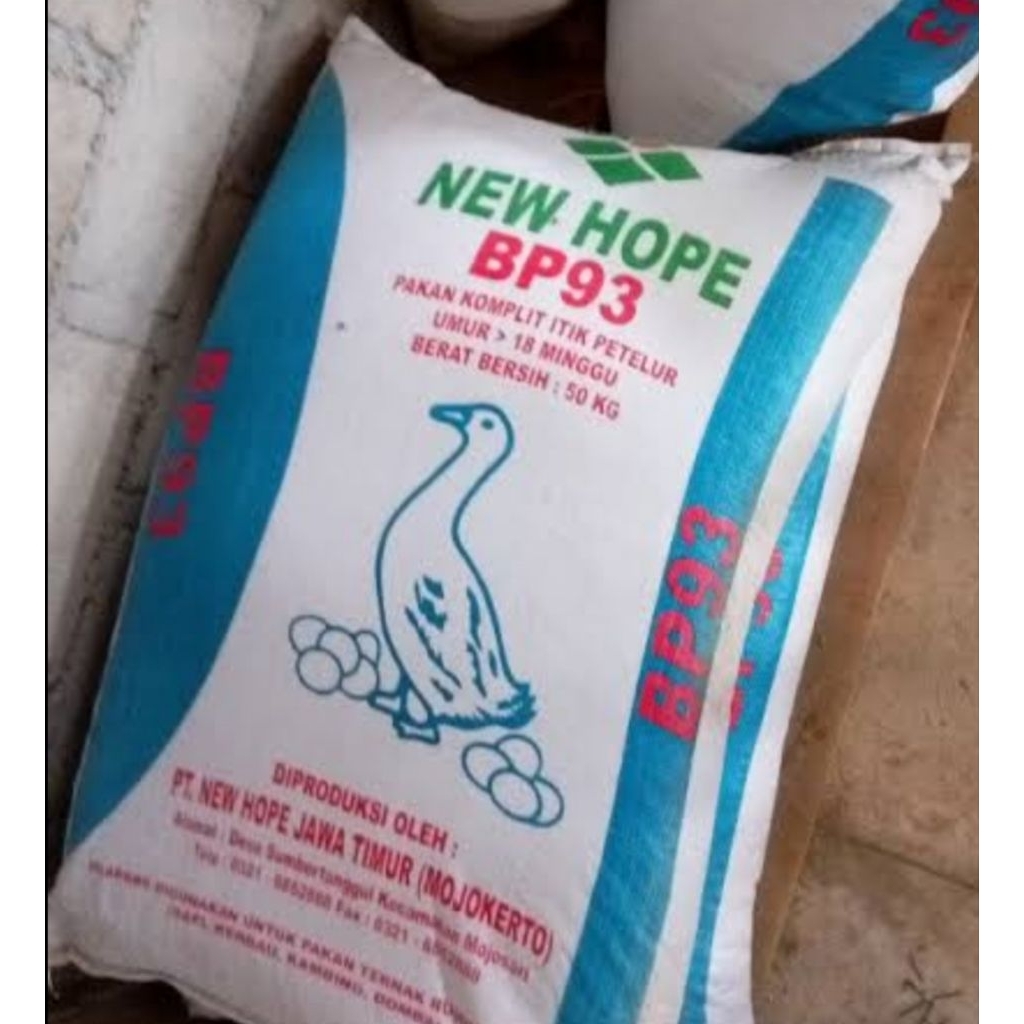 BP93 PUR PELLET BEBEK PETELUR NEW HOPE
