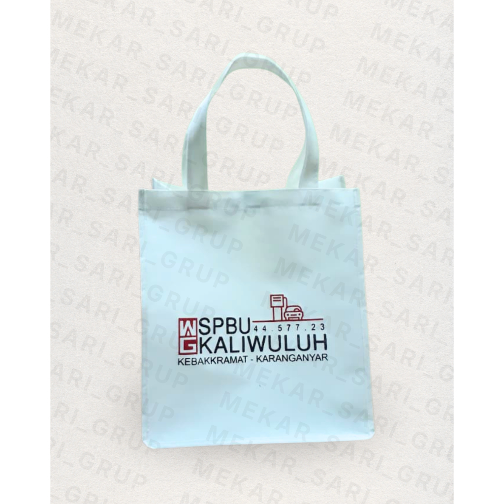 Tas Spunbond/Sponbon Hamper Custom Murah || 20x20cm
