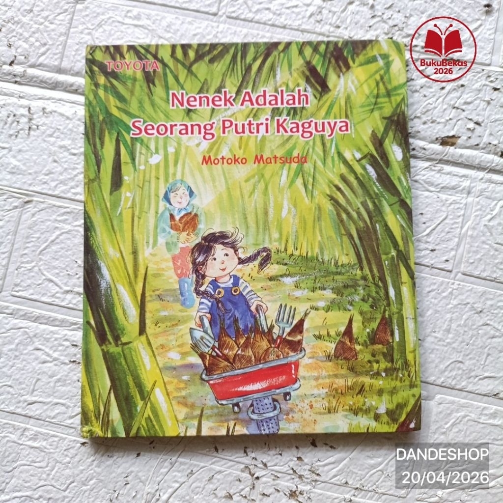 (hard cover) Nenek adalah Seorang Putri Kaguya by Motoko Matsuda - Buku Cerita Anak Bekas Preloved T