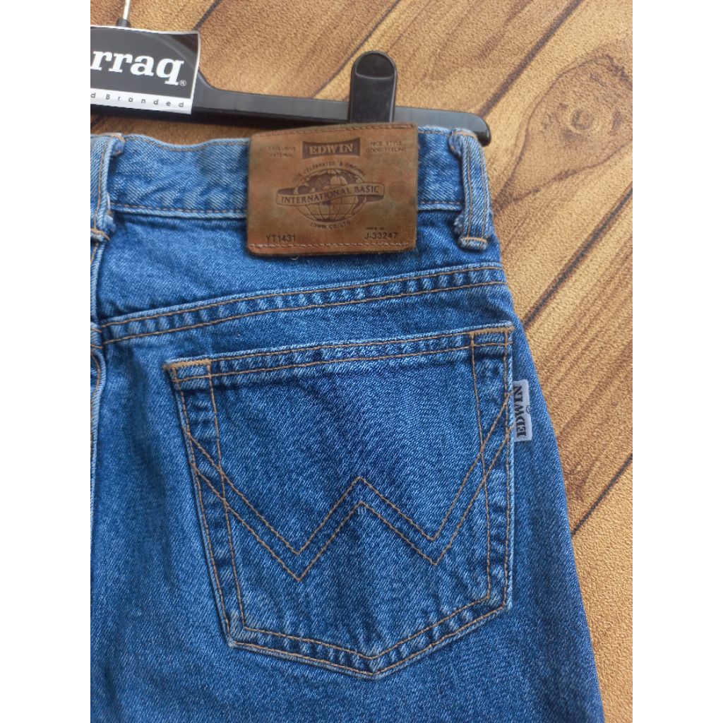 Edwin Jeans Relaxed Fit Edwin Denim NOT Celana Cargo Panjang Cargo Pants Jeans Denim Selvedge Celana