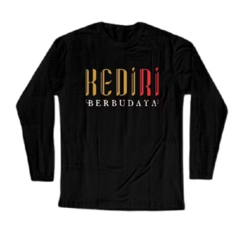 KAOS LENGAN PANJANG KEDIRI BERBUDAYA