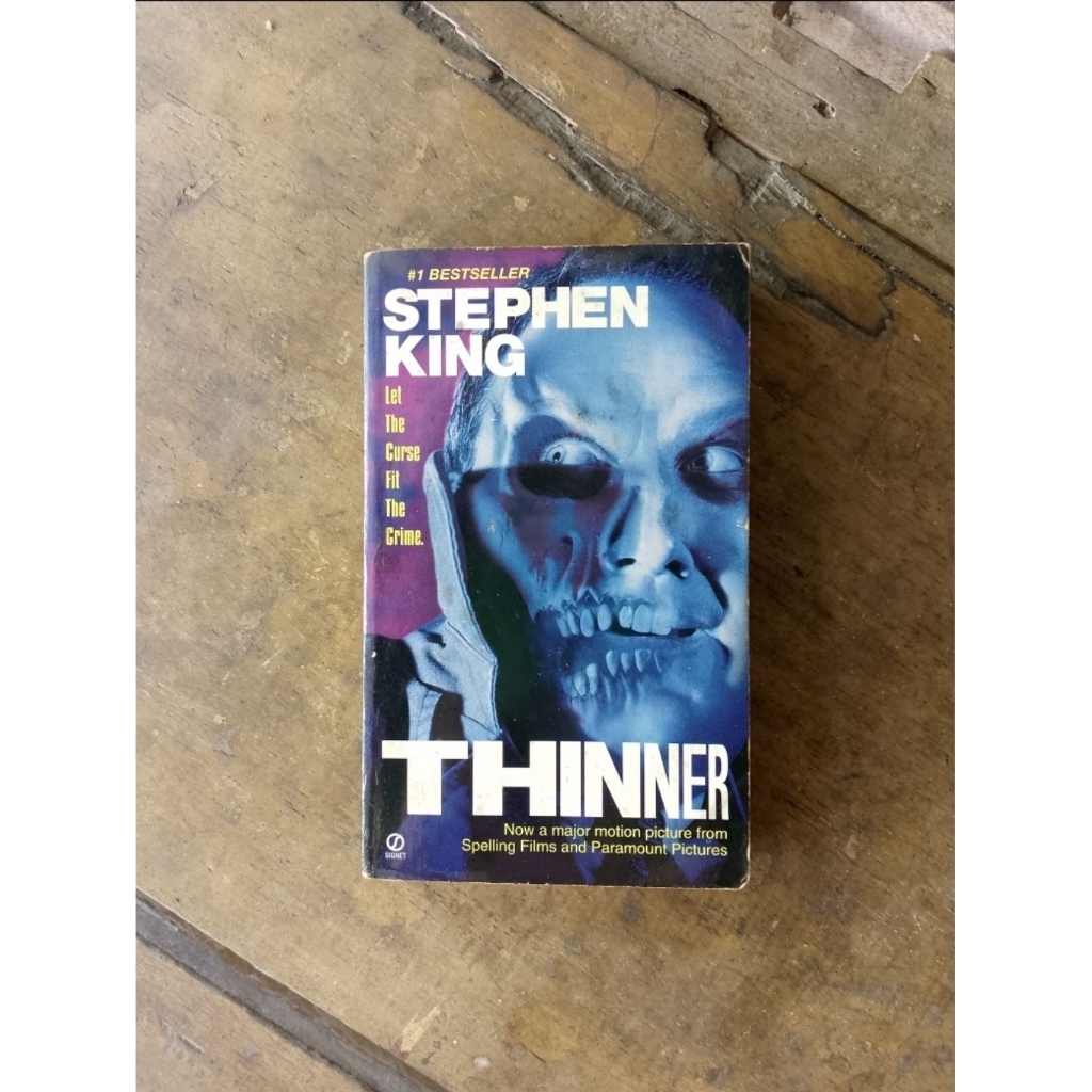 Buku Novel Import Bahasa Inggris Thinner - Stephen King