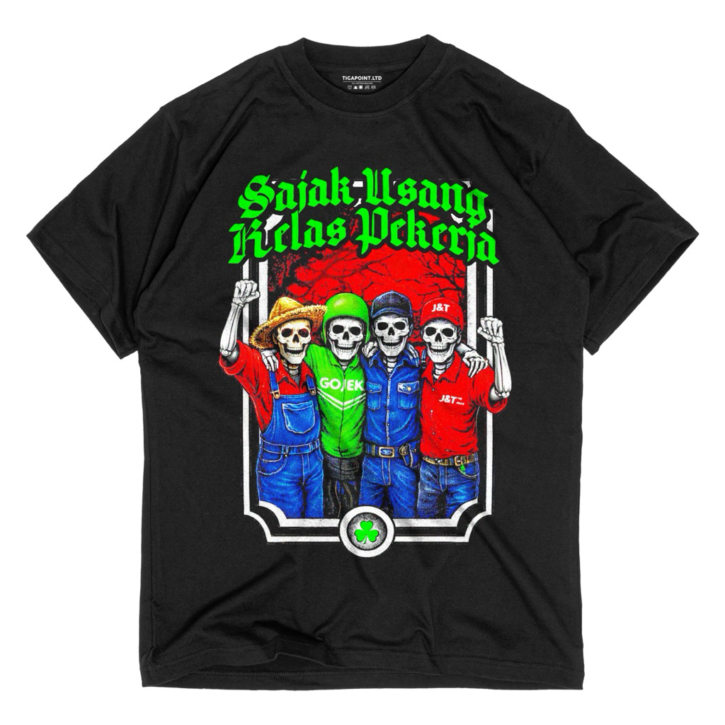 Tshirt Kaos SAJAK USANG KELAS PEKERJA V.2 - Tigapointltd