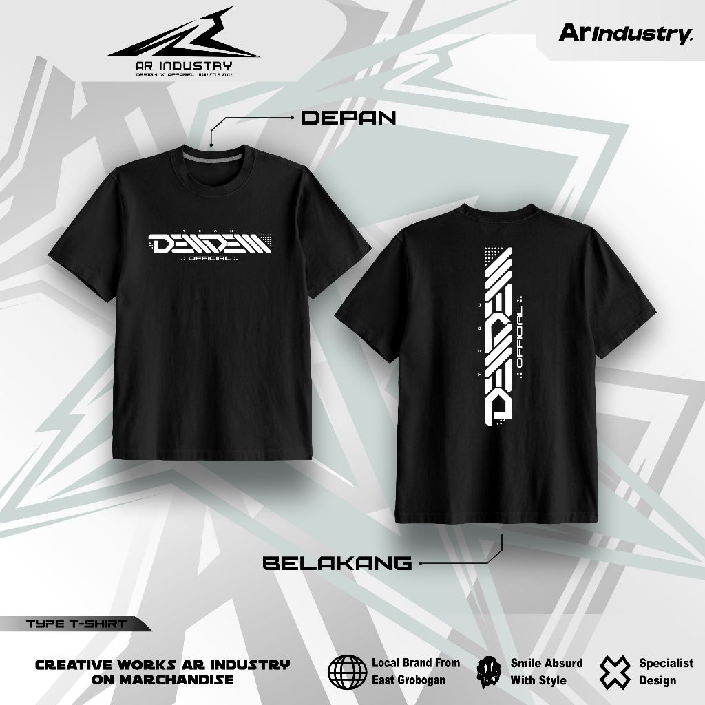 Kaos Team Dem Dem t-shirt Team Dem Dem Official