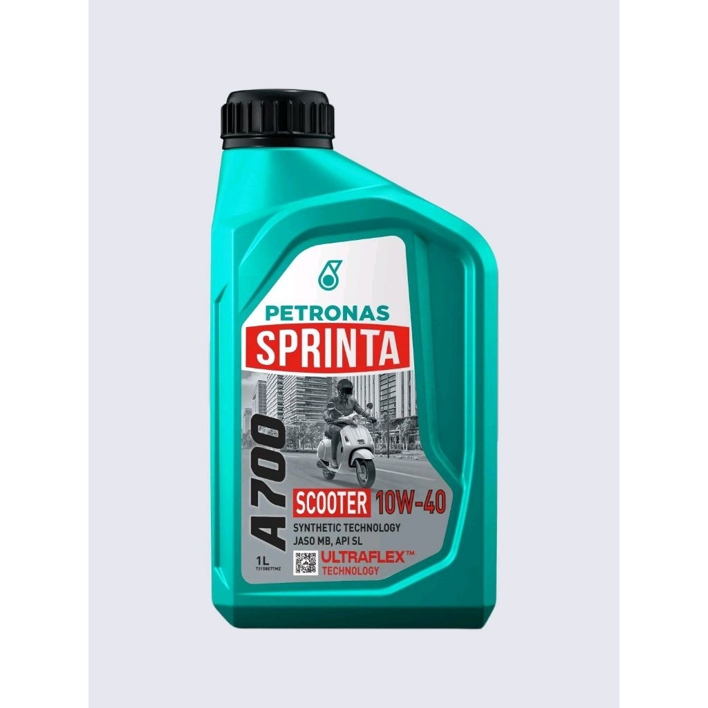 PETRONAS SPRINTA A700 10W40 1 L / OLI SEPEDA MOTOR ORIGINAL / OLI NMAX / OLI PCX / Motorcycle / Oil