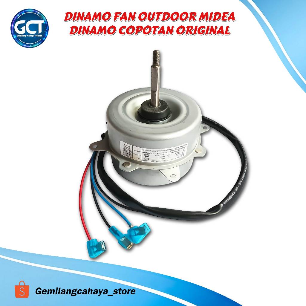 Dinamo Motor Fan Outdoor AC Midea / Dinamo Copotan Original