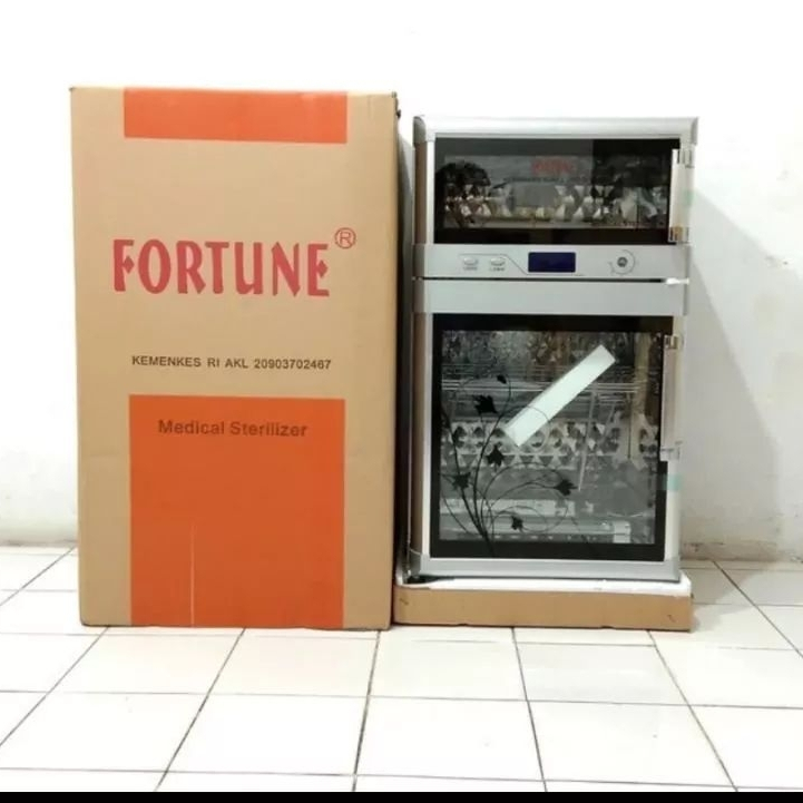 Sterilisator kering 2 pintu Fortune / Alat medis steril instrumen stelistizer