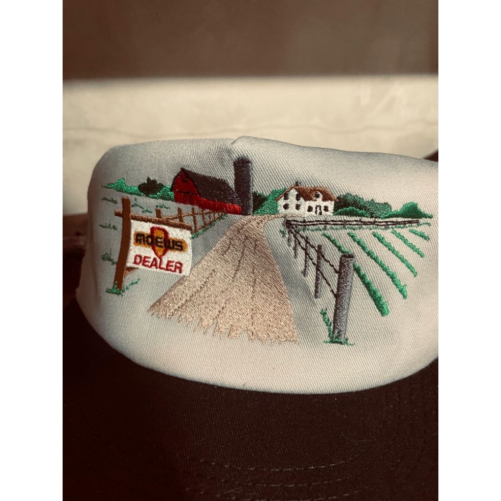 Rare Vintage MOEWS Corn Seed Dealer Embroidered Farm Hat Snapback - K Products usa
